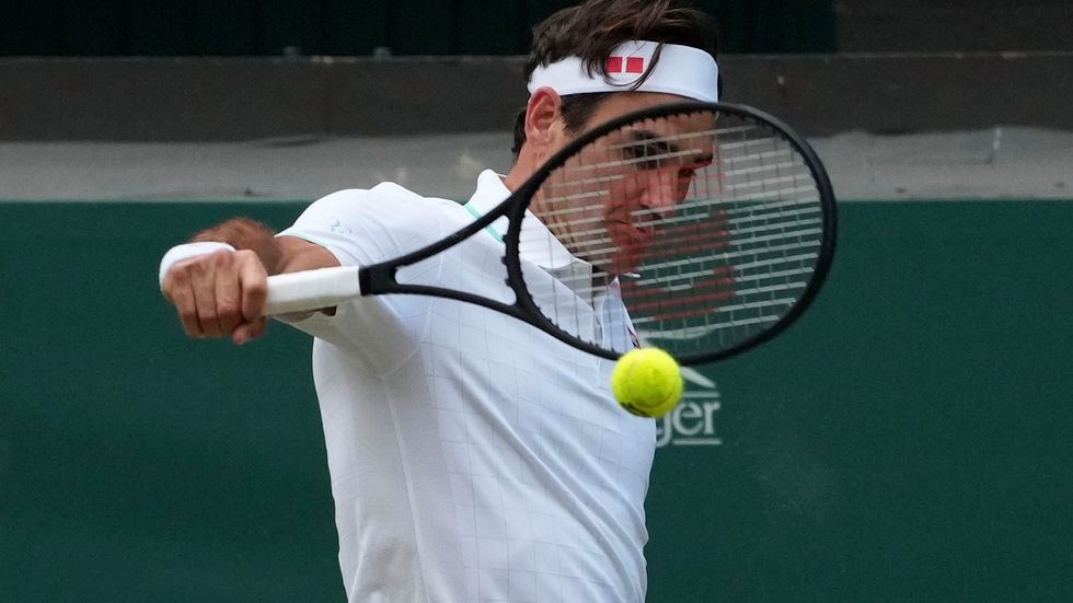 Roger Federer vill spela sin avskedsmatch tillsammans med Rafael Nadal. Arkivbild.