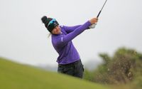 Anna Nordqvist under lördagens tredje runda i Scottish Open.