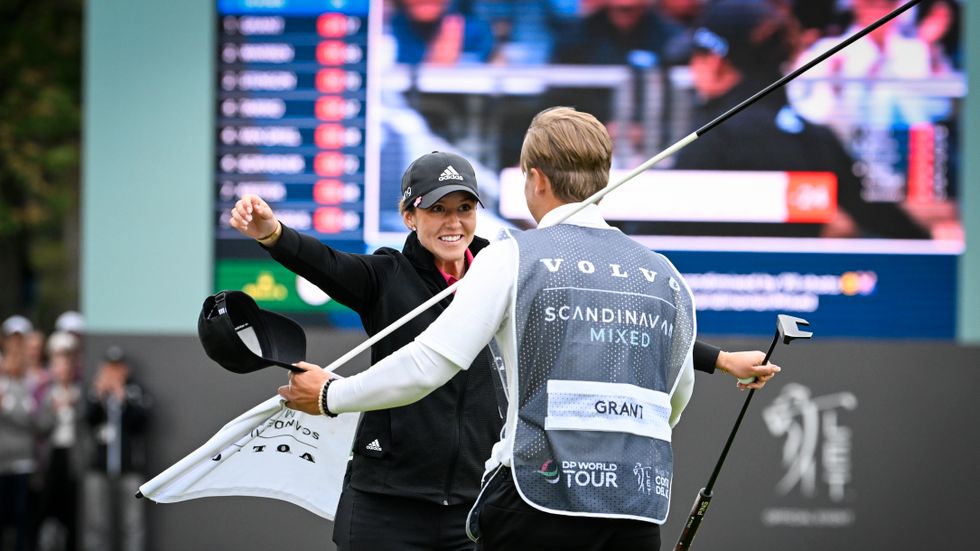 Svenskan Linn Grant vann Scandinavian Mixed – och blev därmed den första kvinnan att vinna en tävling som ingår på herrarnas Europatour.
