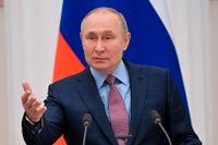 ”Det som nu sker i Donbass, det är folkmord”, hävdade Vladimir Putin på en presskonferens den 15 februari. 