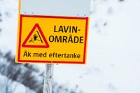 Förra året rapporteras fler än 1 500 laviner i Sverige. Arkivbild.
