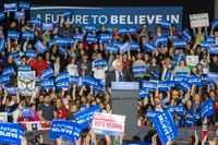 Bernie Sanders höll sitt segertal i Wisconsin, där nästa primärval hålls.