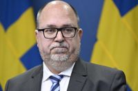 Näringsminister Karl-Petter Thorwaldsson. Arkivbild.