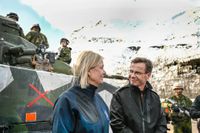 Statsminister Magdalena Andersson och Moderaternas partiledare Ulf Kristersson besökte internationella militärövningen Cold Response 2022 utanför Narvik. En norskledd vinterövning där Nato- och partnerländer deltar. Sverige deltog med 1 500 soldater och officerare.