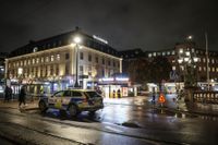 En man i 20-årsåldern har blivit skjuten i centrala Göteborg.