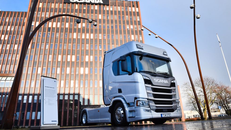 Scania lägger en miljard på testbana för nya fordon. Arkivbild.