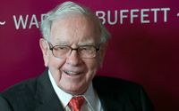 Warren Buffet i samband med 2019 års bolagsstämma i Berkshire Hathaway.   