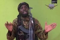Abubakar Shekau i en video från 2014.