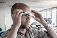 John Elvesjö, grundare av företaget Tobii, som utvecklar lösningar för eye tracking och gör det möjligt för datorer att veta vart användaren tittar.