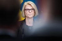 Finansminister Elisabeth Svantesson. 