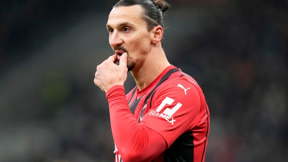 När kan Zlatan Ibrahimovic spela fotboll igen? Arkivbild.