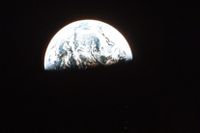 Jorden fotograferad från Apollo 10.