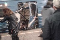 Explosionen skördade enligt ryska myndigheter tio dödsoffer. 