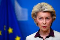EU-kommissionens ordförande Ursula von der Leyen har nya rekommendationer för att bekämpa coronapandemin. Arkivbild.