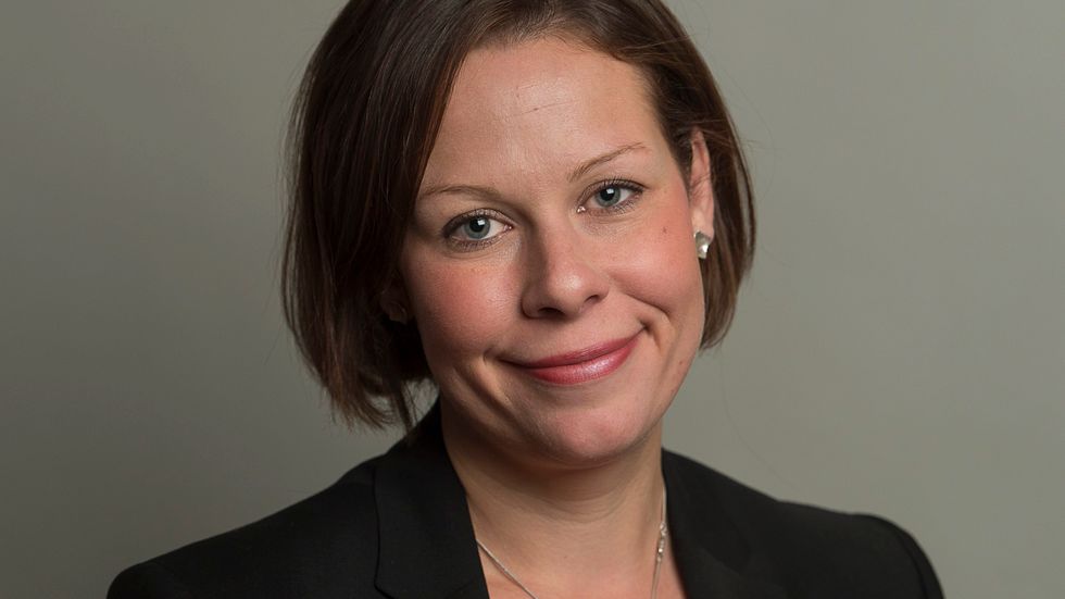 Maria Malmer Stenergard, miljöpolitisk talesperson för Moderaterna. Arkivbild.