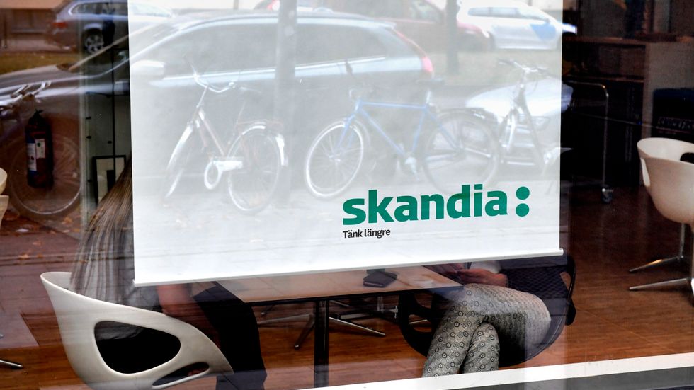 Bank- och försäkringskoncernen Skandia. Arkivbild.