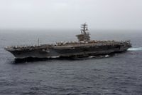 Hangarfartyget USS Nimitz.