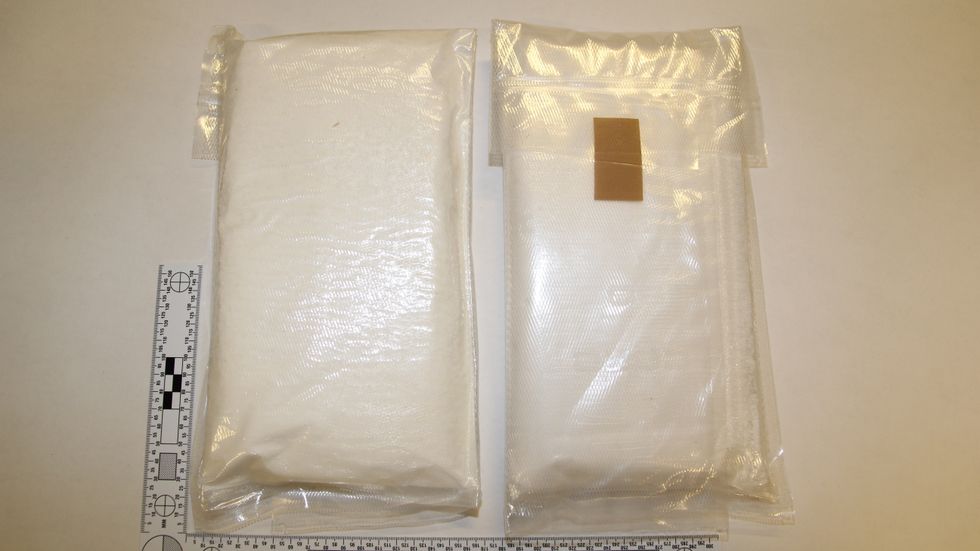 Två män åtalas för att ha smugglat in 100 kilo amfetamin i Sverige. Arkivbild.