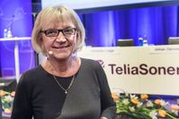 Styrelseordförande Marie Ehrling på Telia Soneras stämma.
