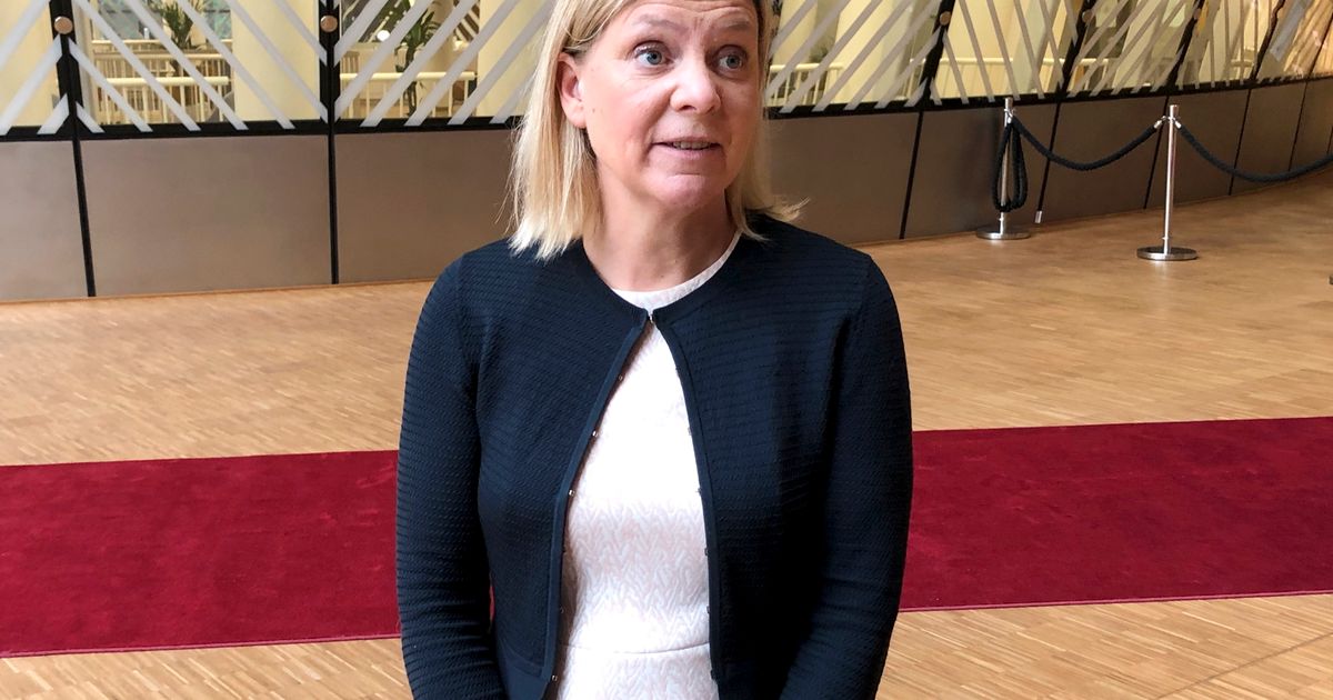 Magdalena Andersson Ducks With The Party Leader S Question Svd Fucaa