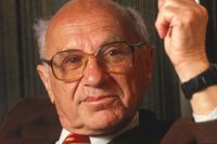 Milton Friedman (1912–2006), ekonomipristagare 1976. Använde sin tid.