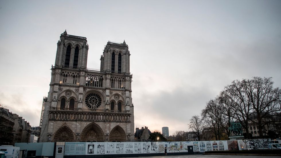 Katedralen Notre Dame i Paris.