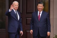 USA:s president Joe Biden och Xi Jinping.
