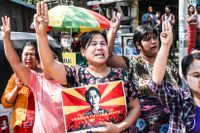 Demonstrant sköts ihjäl i Mandalay