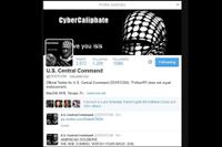 På Washington Posts Twitterkonto visas hur det såg ut på USA:s centralkommandos Twitterkonto innan de själva valde att blockera kontot.