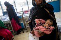 Afghanistans spädbarn går en särskilt svår framtid till mötes, enligt en studie om klimatförändringarnas konsekvenser. Arkivbild.