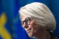 Finansminister Elisabeth Svantesson (M) har fått gå hårt fram bland regeringspartiernas och SD:s vallöften för att få ihop budgeten som läggs fram i veckan. Arkivbild.