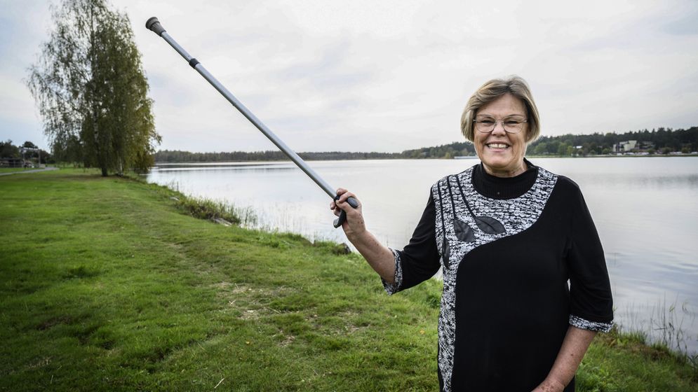 Birgitta Alenius, 73, har fått vänta på sin knäleds­operation i ett år.  