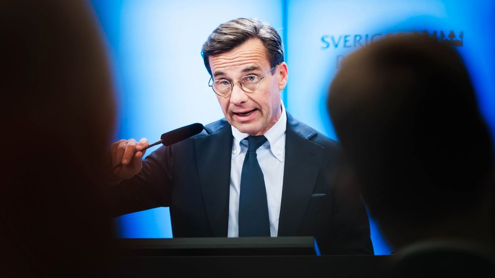 Ulf Kristersson väntas presentera sin talmanskandidat under söndagen. 