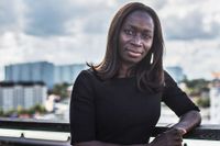 Nyamko Sabuni är hållbarhetschef på ÅF med uppdrag att bygga en företagskultur som präglas av jämställdhet och mångfald.