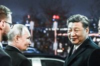 Vladimir Putin och Xi Jingping har goda relationer – än så länge.