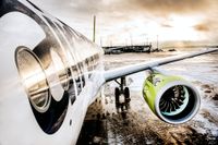 I början av december blev Air Baltic först i världen med att få nya CS300 från Bombardier.