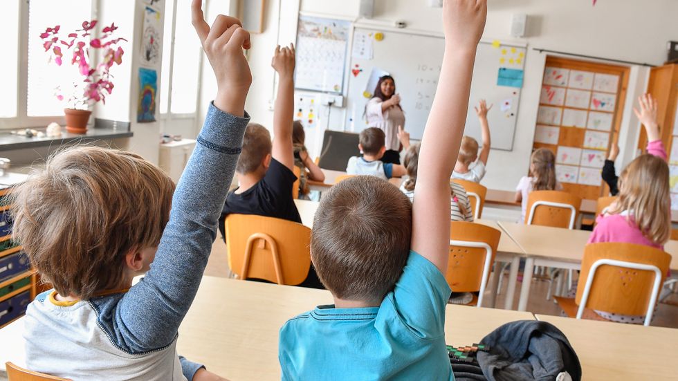 Den enda reglering som finns är att grundskolan ska ha minst 50 procent undervisning på svenska, skriver organisationen Språkförsvaret.
