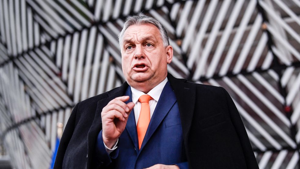  Ungerns ledare Viktor Orbán vill samla Europas hbtq-motståndare.