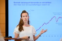 Susanne Spector, analytiker på Nordea, tycker SCB-statistiken är intressant. Arkivbild.
