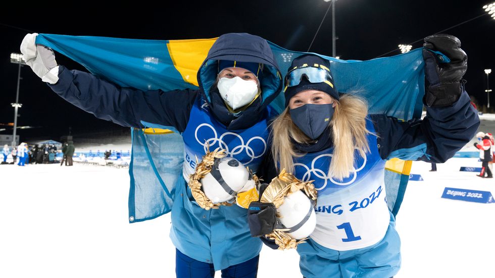 Maja Dahlqvist, silver, och Jonna Sundling, guld, ordnade två nya svenska OS-medaljer på tisdagen.