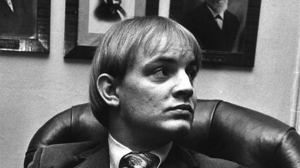 Lars Norén på ett foto från 1969. 