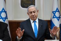 Benjamin Netanyahu står åtalad för korruption.
