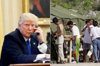 USA skulle hjälpa Australien att avveckla flyktingläger på avlägsna öar och ta emot flyktingar. Nu tvärvänder Donald Trump efter att ha slängt på luren vid ett samtal med Australiens premiärminister.