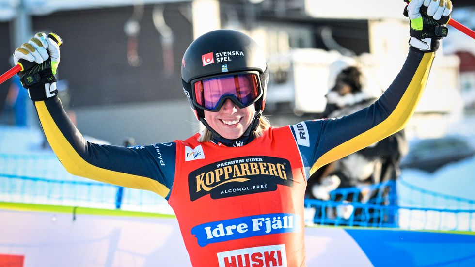 Sandra Näslund vann i Idre.