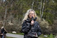 Grethe Rottböll, ordförande för Sveriges Författarförund, som nu protesterar mot den belarusiska regimen. Arkivbild.