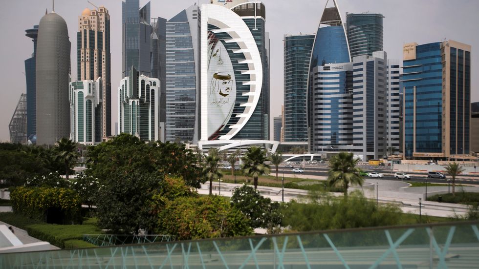 Saudiarabien och Qatar (bilden från Doha) är nästan överens igen. Arkivbild.