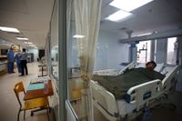 På Grandi International Hospital i Nepal.