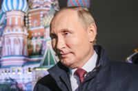 Vladimir Putin höll under fredagen ett bejublat tal i Ryssland. 