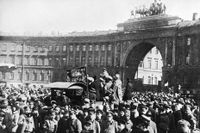 Oktoberrevolutionen i Ryssland 1917. 