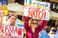 Ukraina vill likt Sverige gå med i Nato.